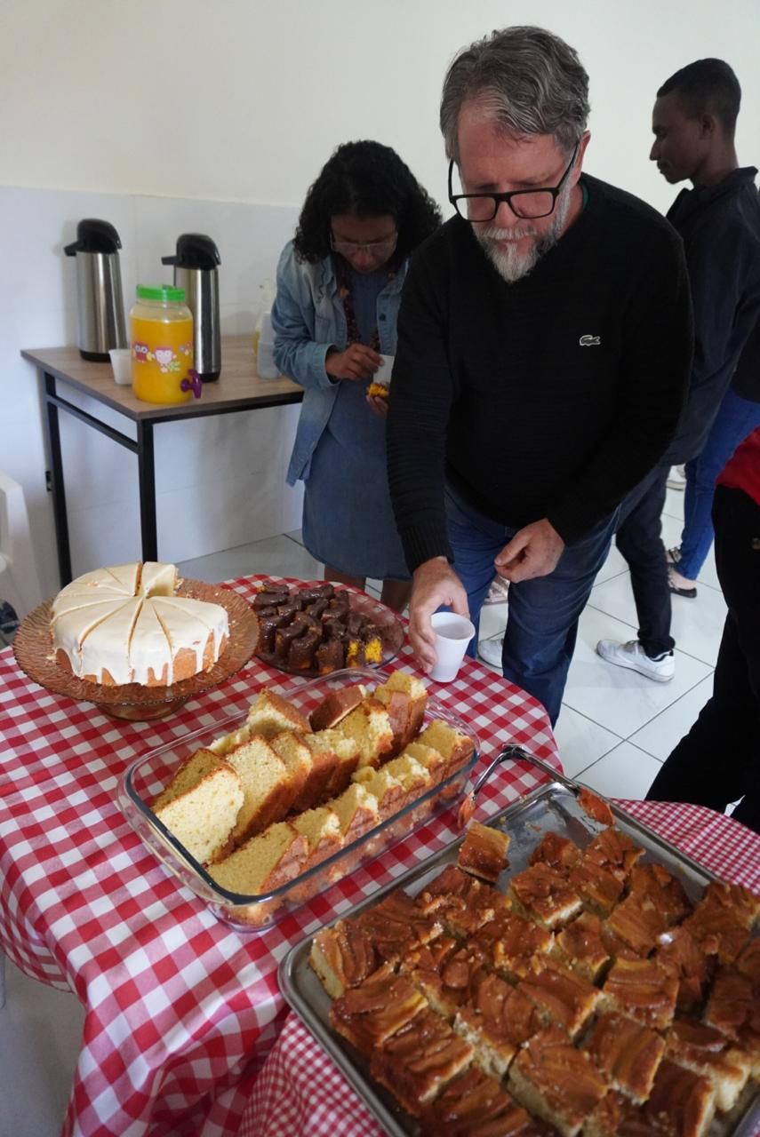 Descrição da foto 1 do café com pastores