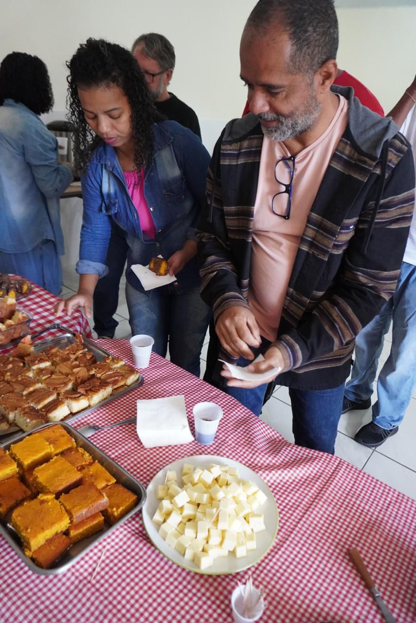 Descrição da foto 1 do café com pastores