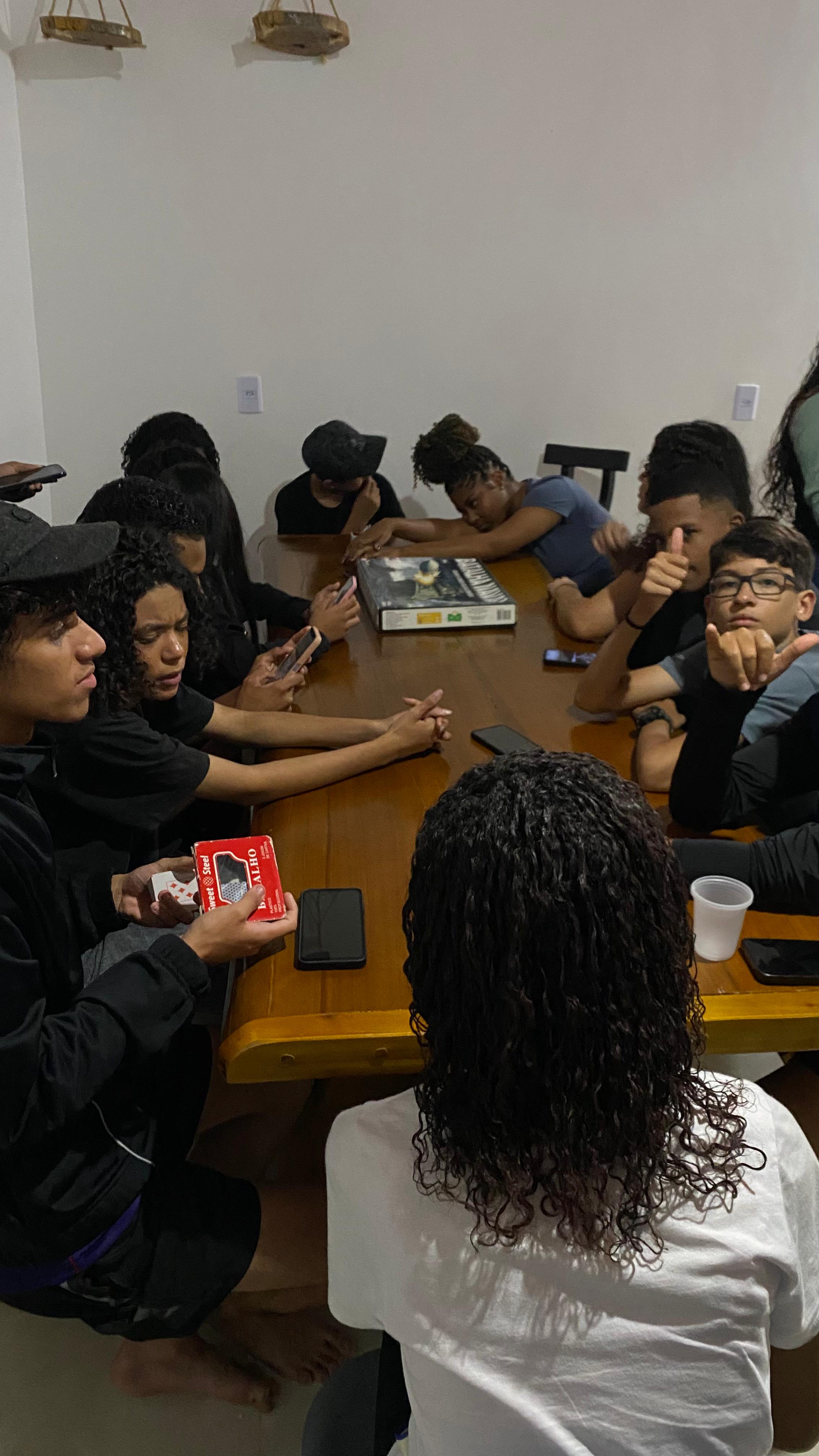 Encontro de estudo bíblico