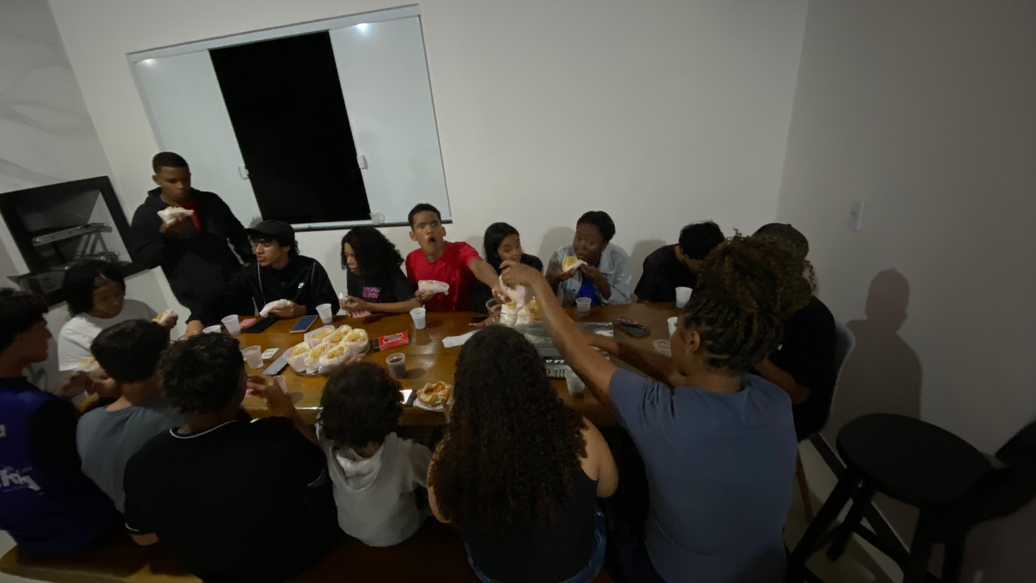 Encontro de estudo bíblico